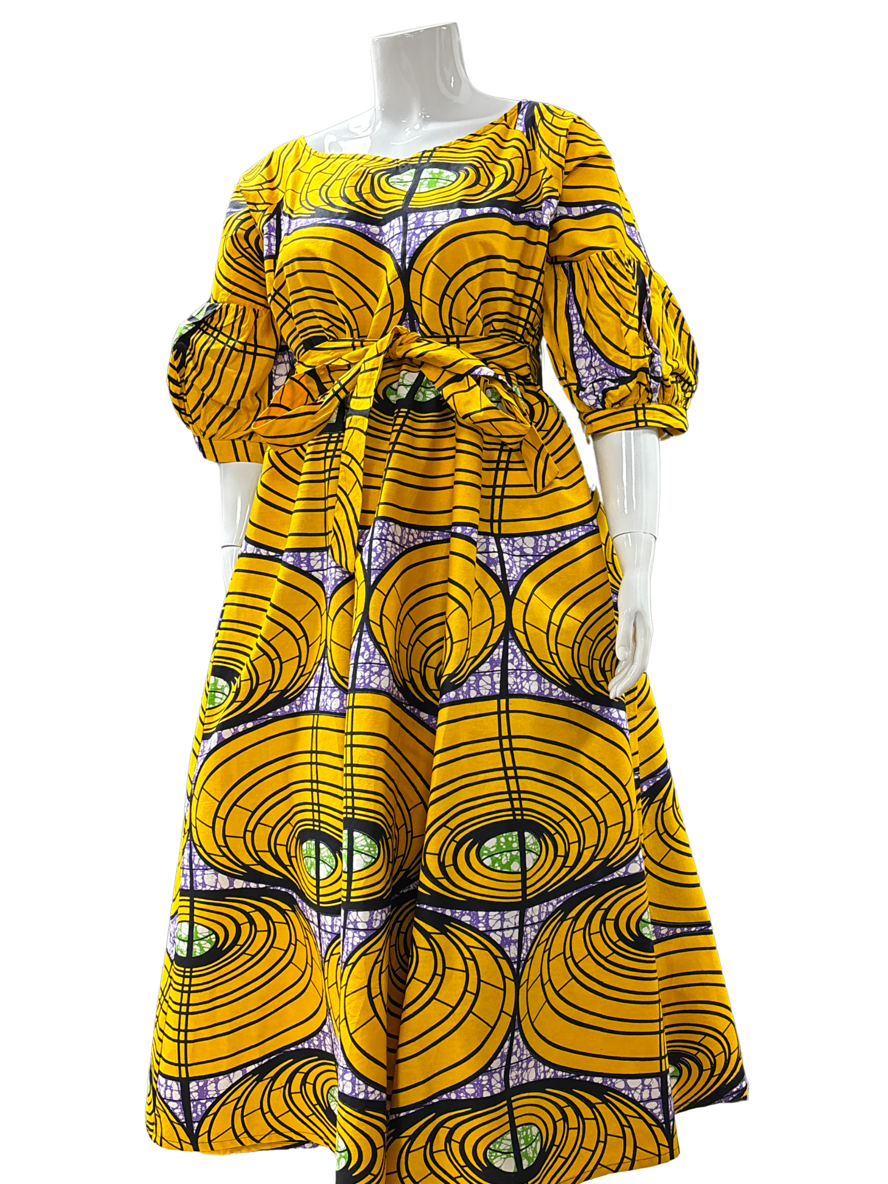 flare graphic dress Aggie Graphic Print Cap Sleeve Midi Dress Fit and Flare